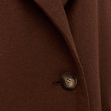 Brown Franco Double Face Cashmere Coat - Joseph