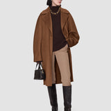 Manteau Franco en cachemire double face 