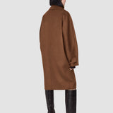 Manteau Franco en cachemire double face 