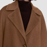 Manteau Franco en cachemire double face 