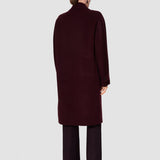 Purple Franco Double Face Cashmere Coat - Joseph