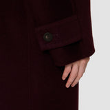 Purple Franco Double Face Cashmere Coat - Joseph