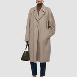 White Franco Double Face Cashmere Coat - Joseph