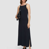 Robe en maille de viscose stretch