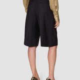 Grey Gabbie Wool Tailoring Long Shorts - Joseph
