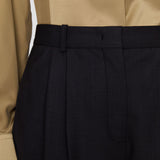Grey Gabbie Wool Tailoring Long Shorts - Joseph