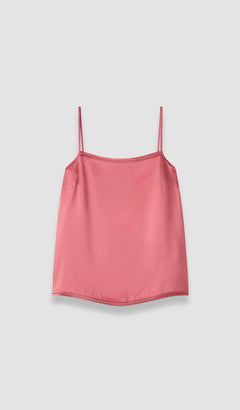 Pink Gaia Silk Satin Camisole - Joseph