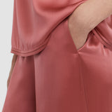 Pink Gaia Silk Satin Camisole - Joseph