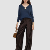 Blue Gallow Superfine Silk Jumper - Joseph