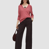 Pink Gallow Superfine Silk Jumper - Joseph