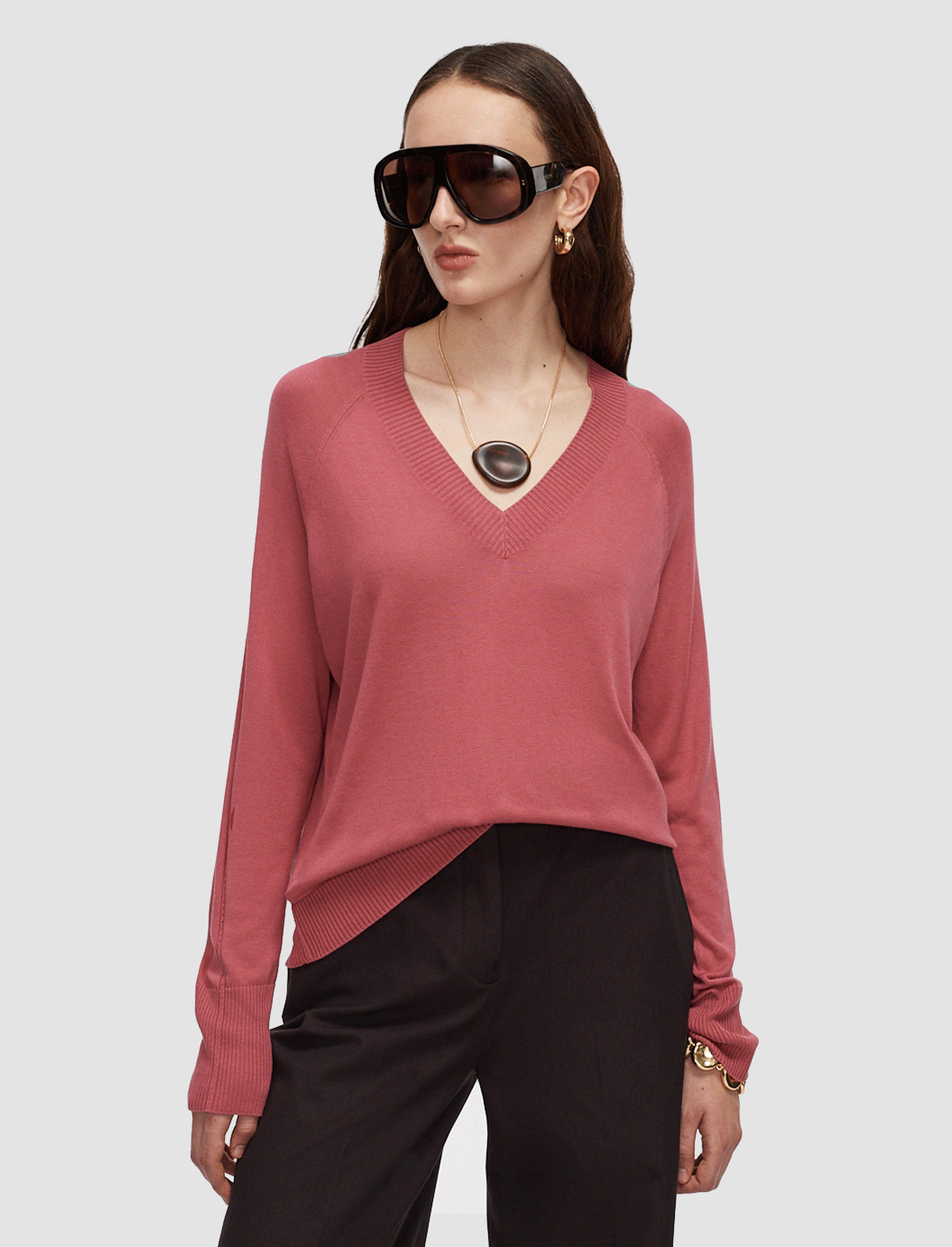rose-pull-gallow-en-soie-superfine-JOSEPH