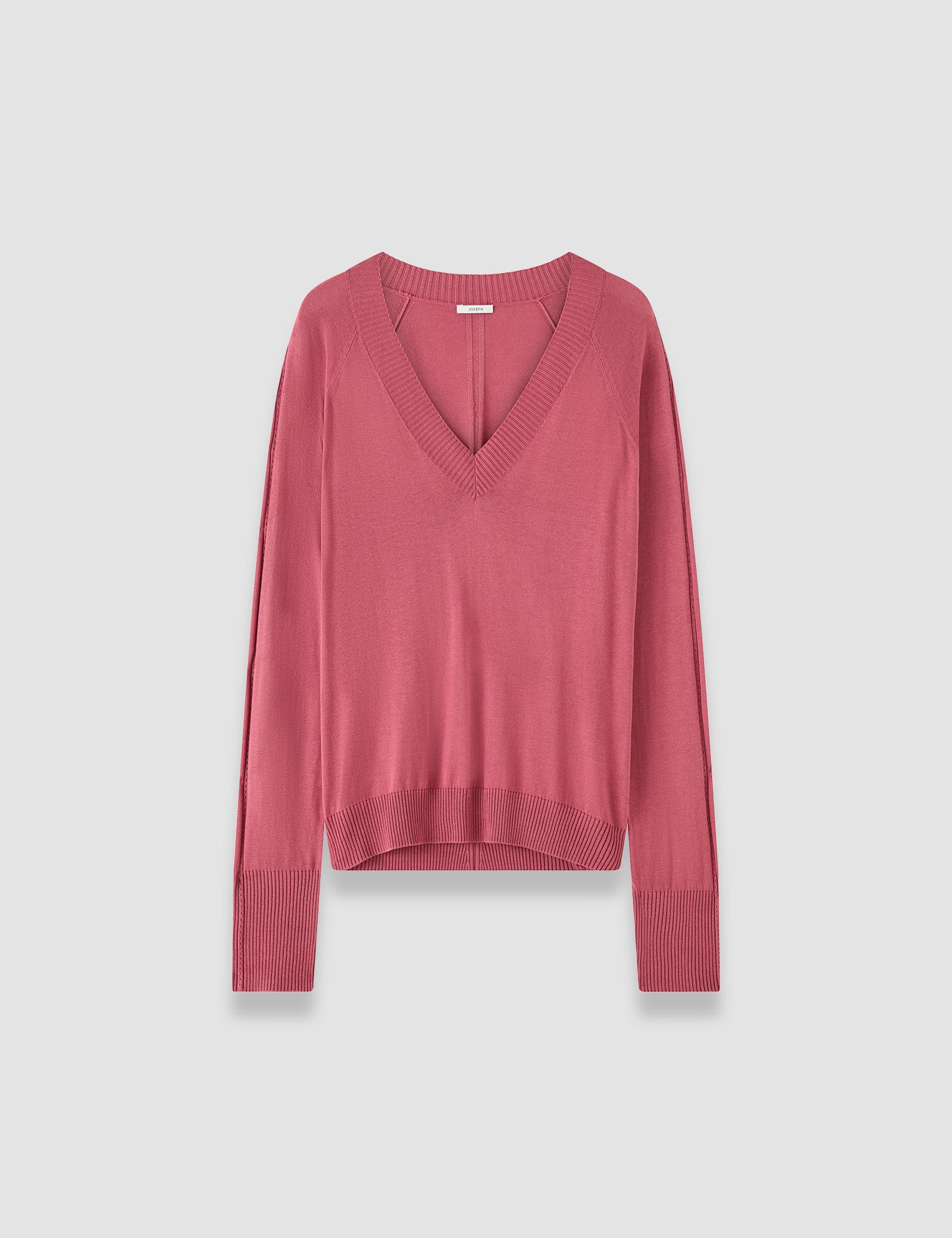 Pink Gallow Superfine Silk Jumper - Joseph