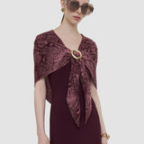 Purple Gelato Cashair Snake Scarf - Joseph
