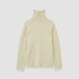 White Cable Knit Wool Jumper - Joseph