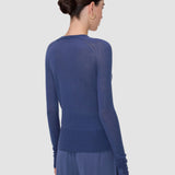 Blue Geras Cashair Jumper - Joseph