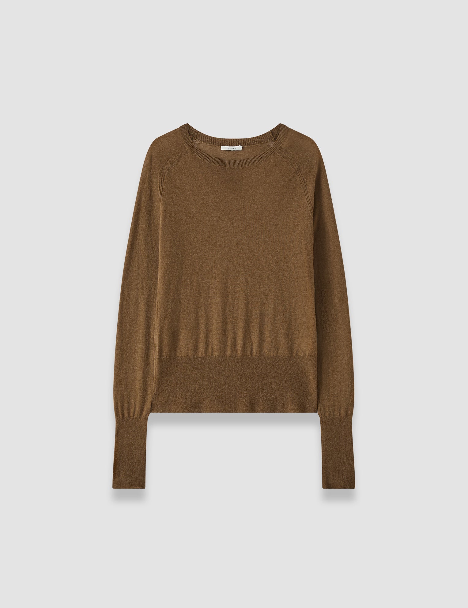 Brown Geras Cashair Jumper - Joseph