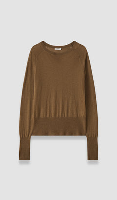 Brown Geras Cashair Jumper - Joseph