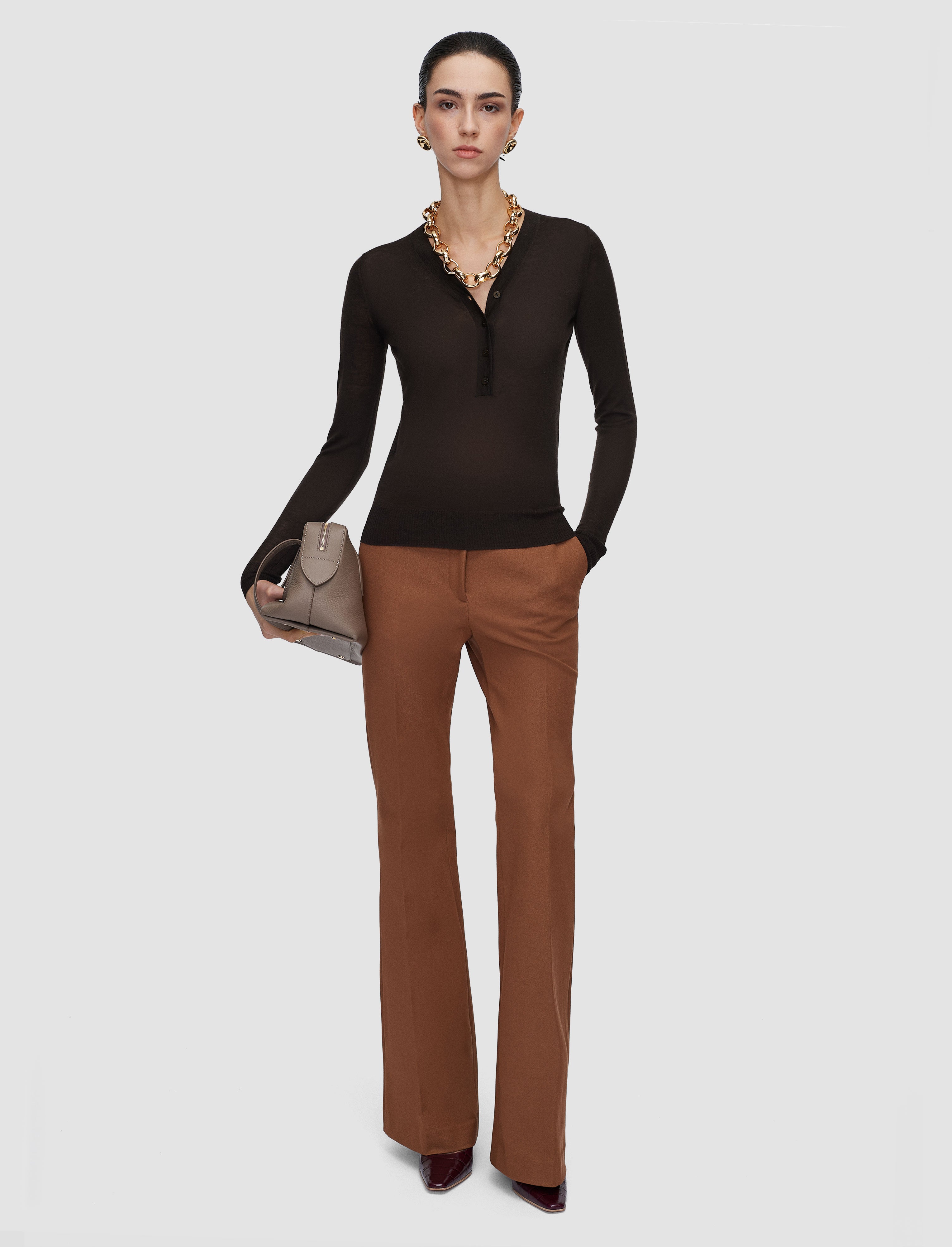 marron-pull-henley-gillies-en-cashair-JOSEPH