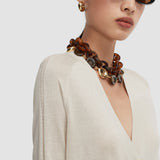 Beige Gladi Silk Knit Cardigan - Joseph
