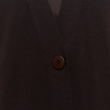 Brown Gladi Silk Knit Cardigan - Joseph