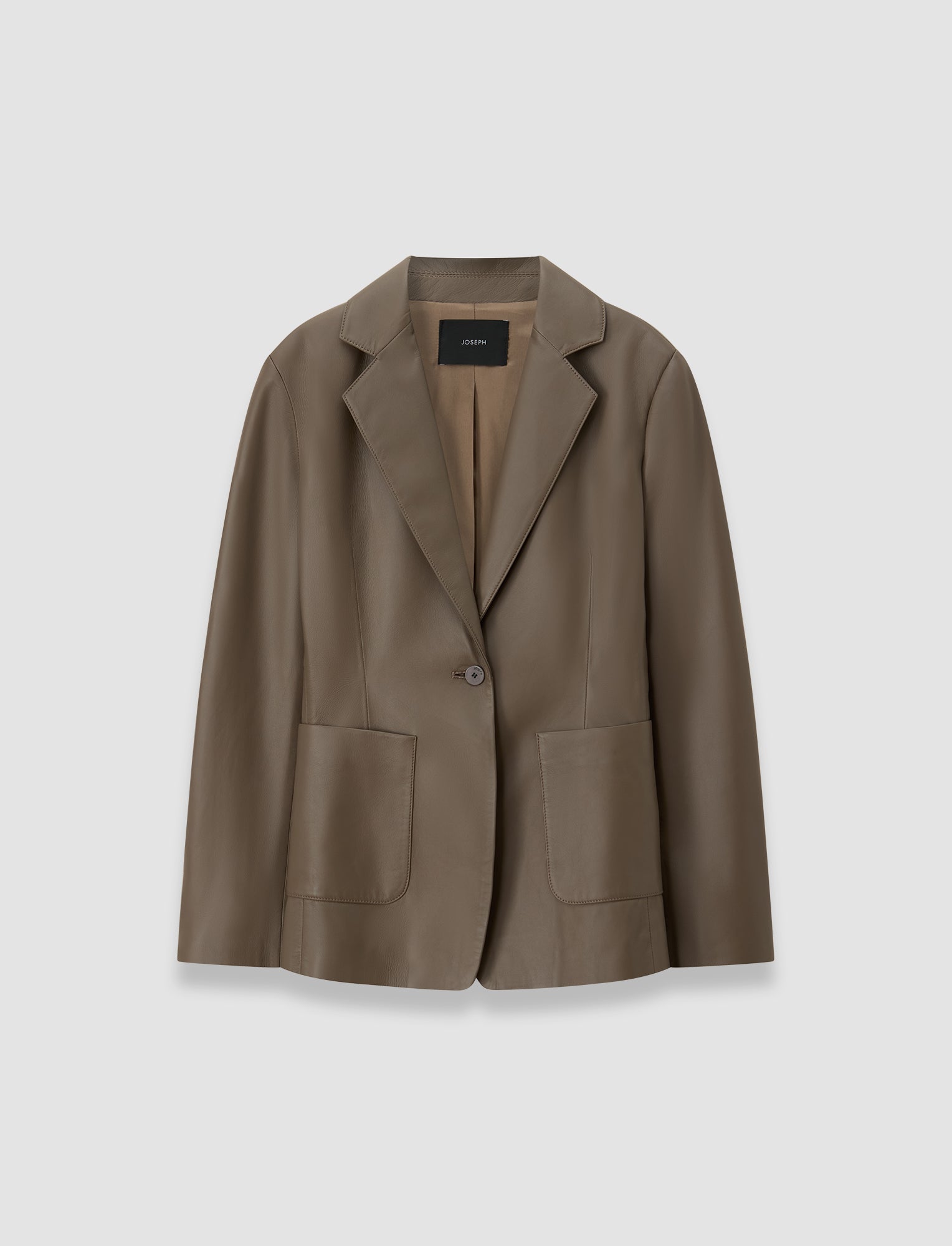 marron-veste-glenview-en-cuir-nappa-JOSEPH