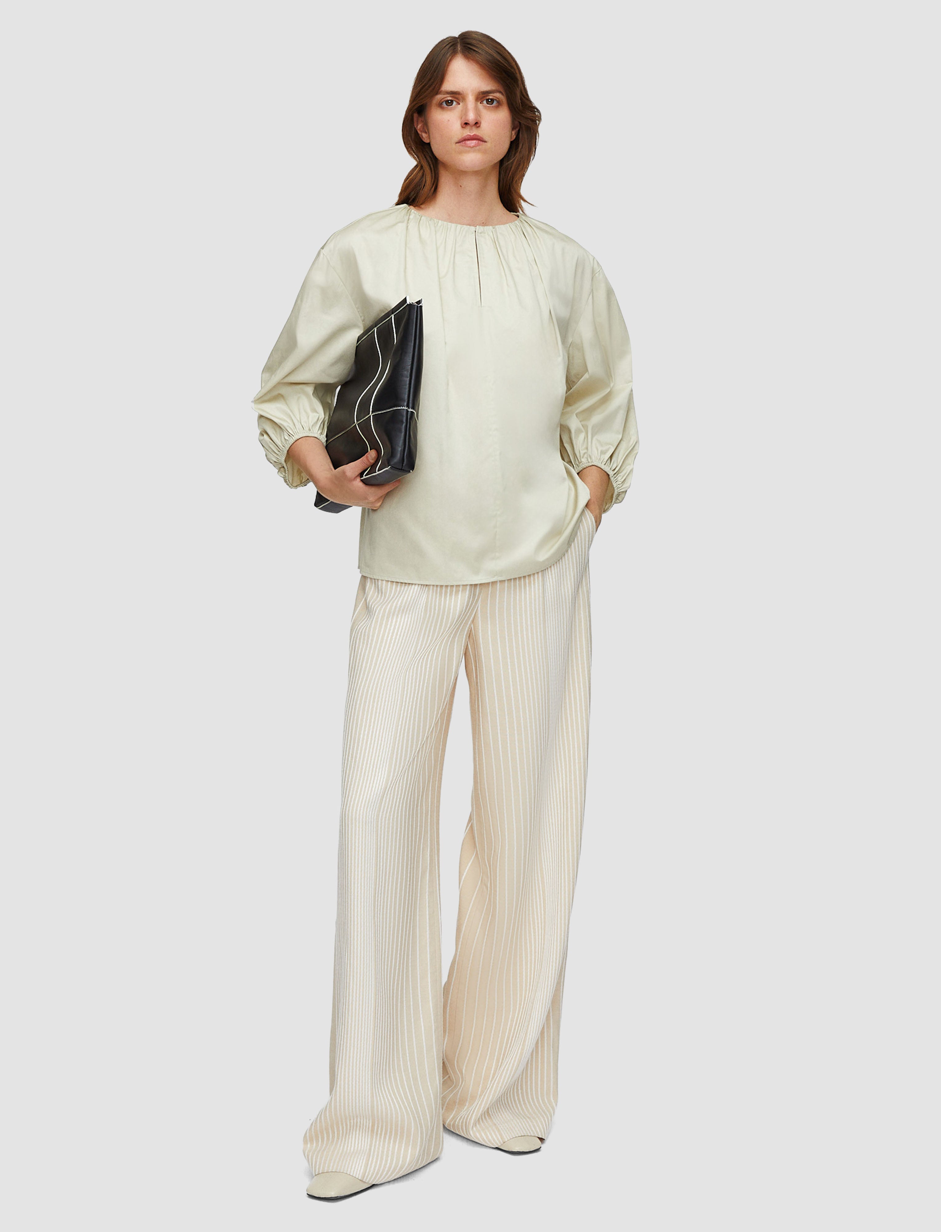 beige-godin-cotton-sateen-blouse-JOSEPH