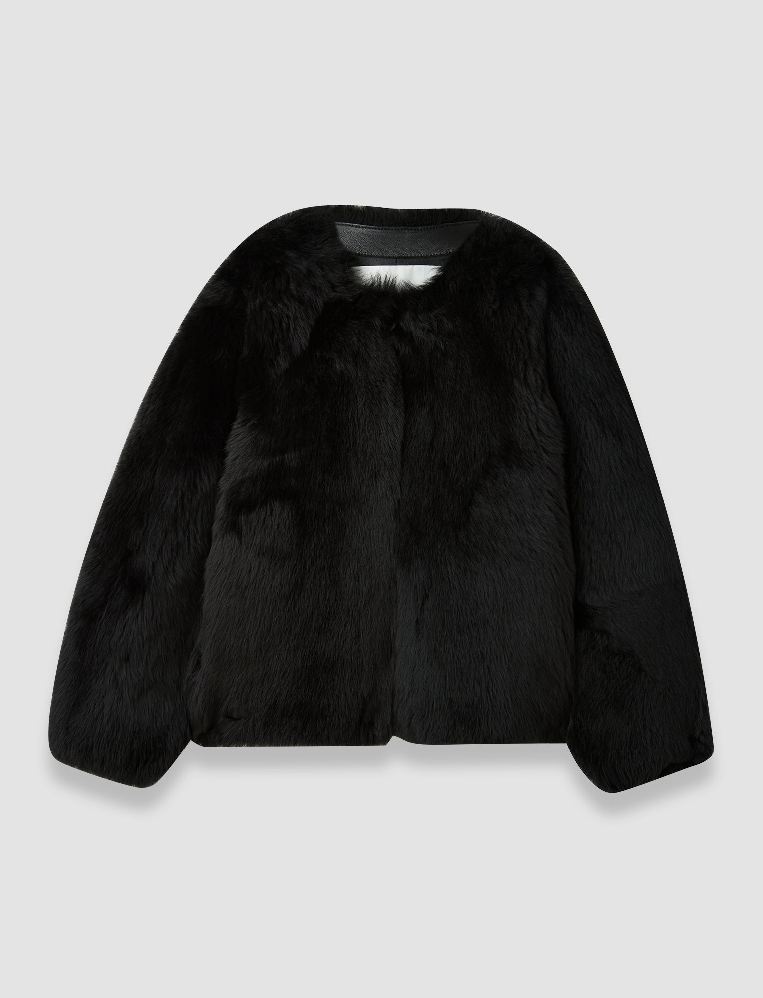 black-gomez-long-haired-shearling-jacket-JOSEPH
