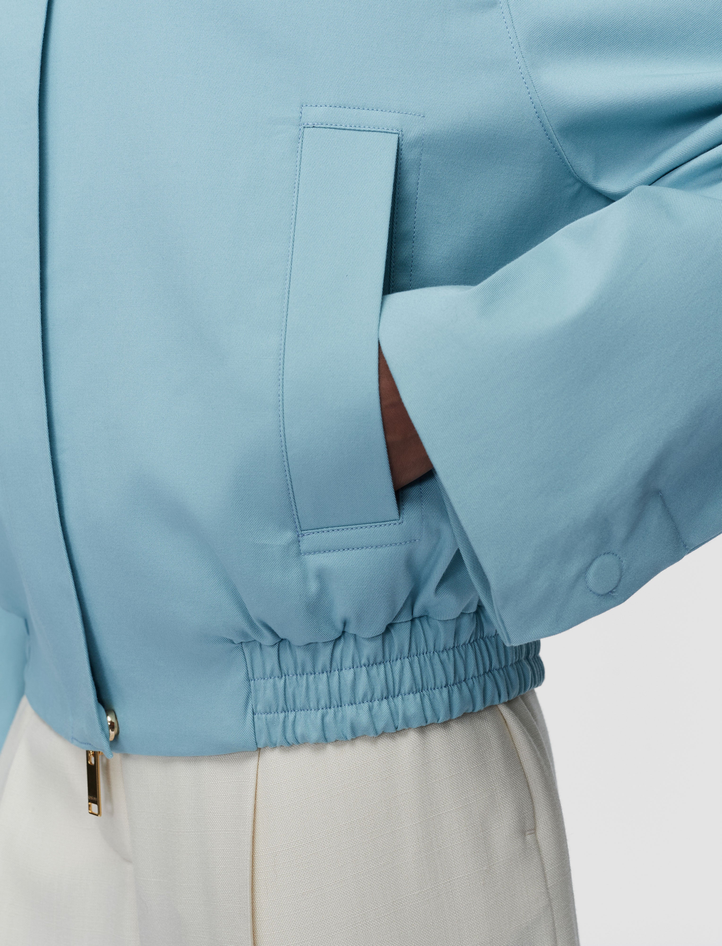 blue-haddou-light-cotton-bomber-jacket-JOSEPH