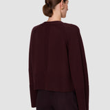 Purple Harper Pure Cashmere Cardigan - Joseph
