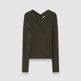 Top Harti en maille de lin mélangé 