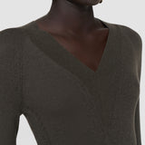 Top Harti en maille de lin mélangé 