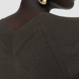 Top Harti en maille de lin mélangé 