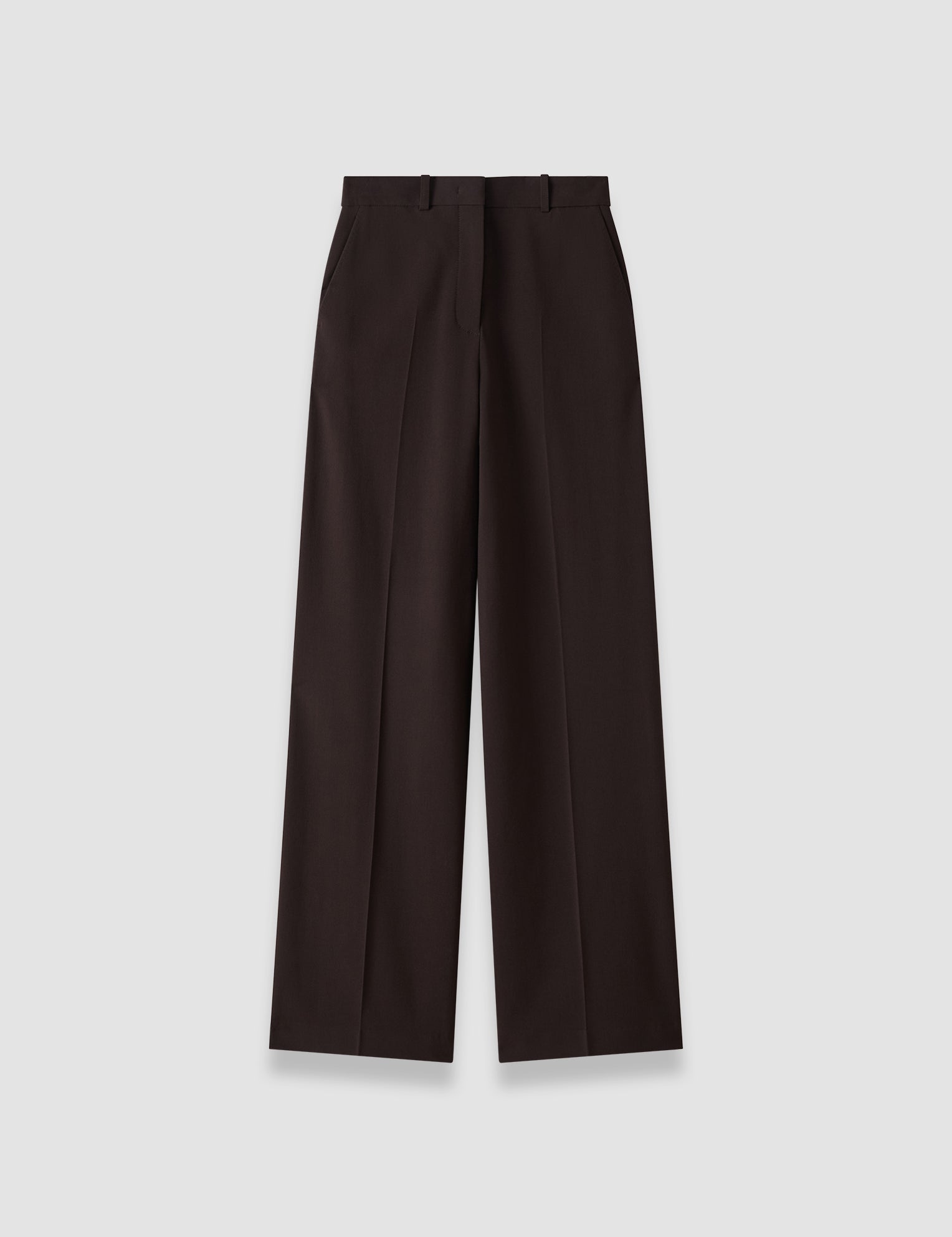 Brown Hawley Stretch Tailoring Trousers - Joseph