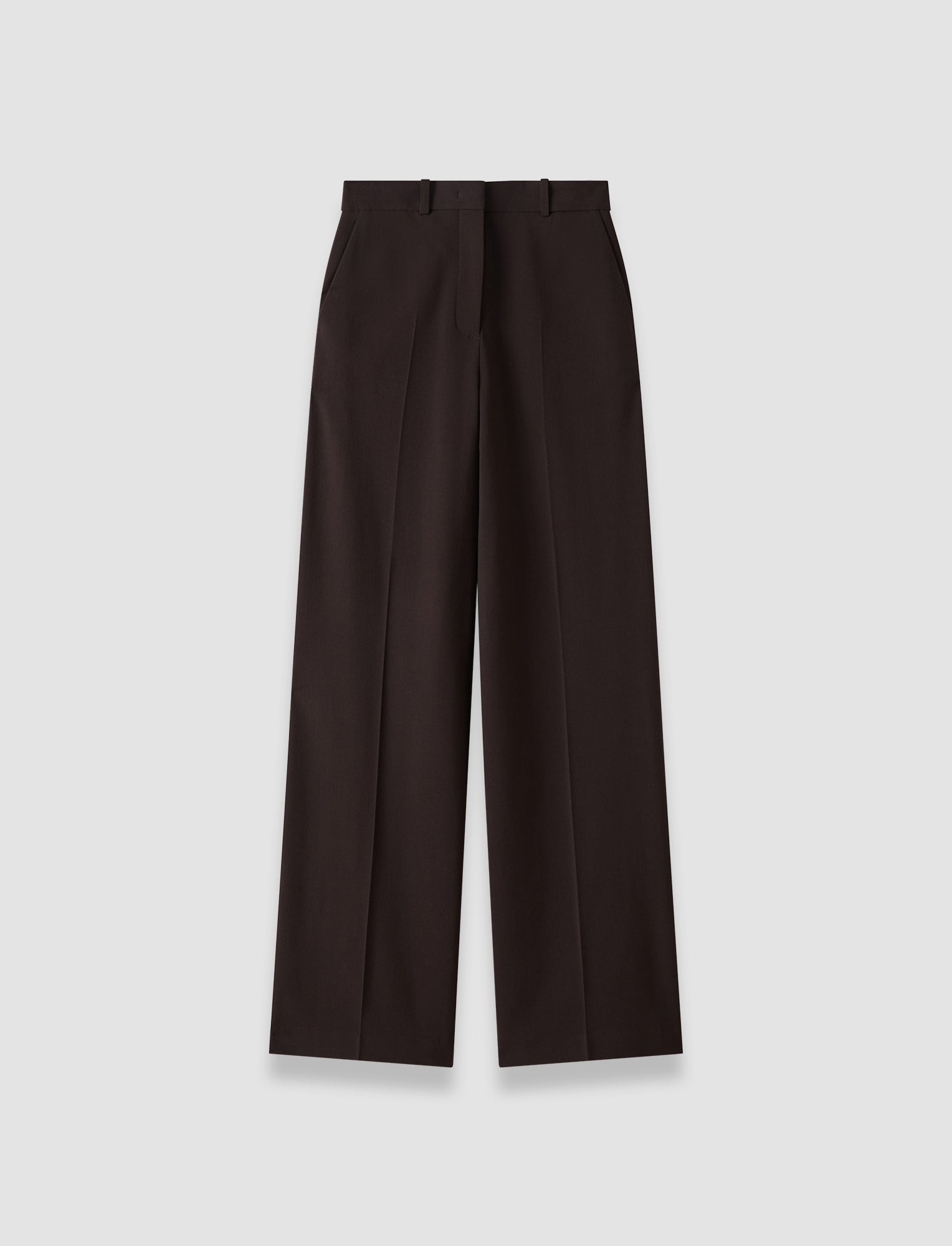 marron-pantalon-hawley-en-tailoring-stretch-JOSEPH