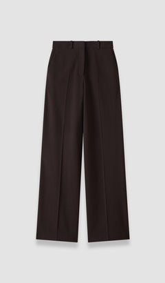 Brown Hawley Stretch Tailoring Trousers - Joseph