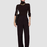 Brown Hawley Stretch Tailoring Trousers - Joseph