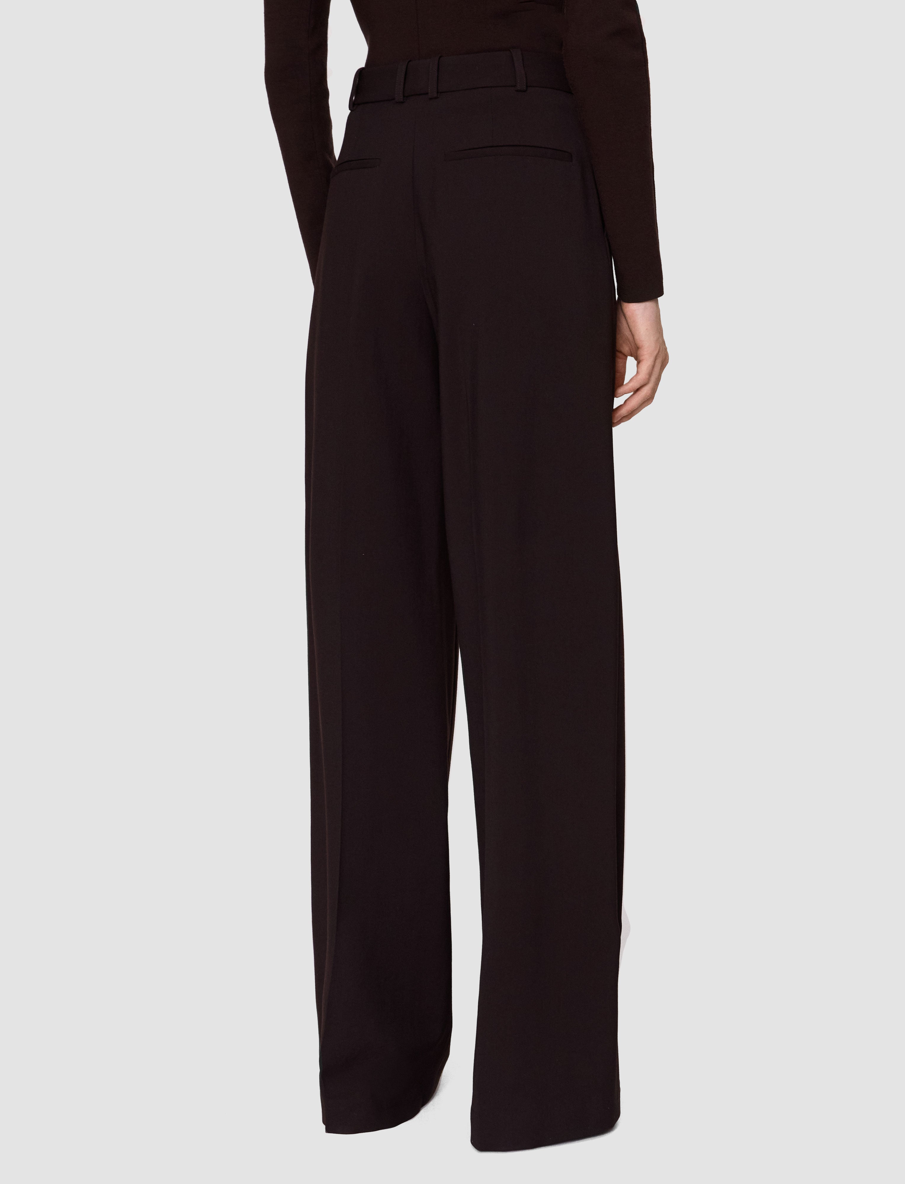 marron-pantalon-hawley-en-tailoring-stretch-JOSEPH