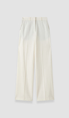 White Hawley Stretch Tailoring Trousers - Joseph