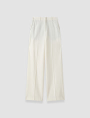 White Hawley Stretch Tailoring Trousers - Joseph