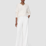 White Hawley Stretch Tailoring Trousers - Joseph