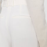 White Hawley Stretch Tailoring Trousers - Joseph