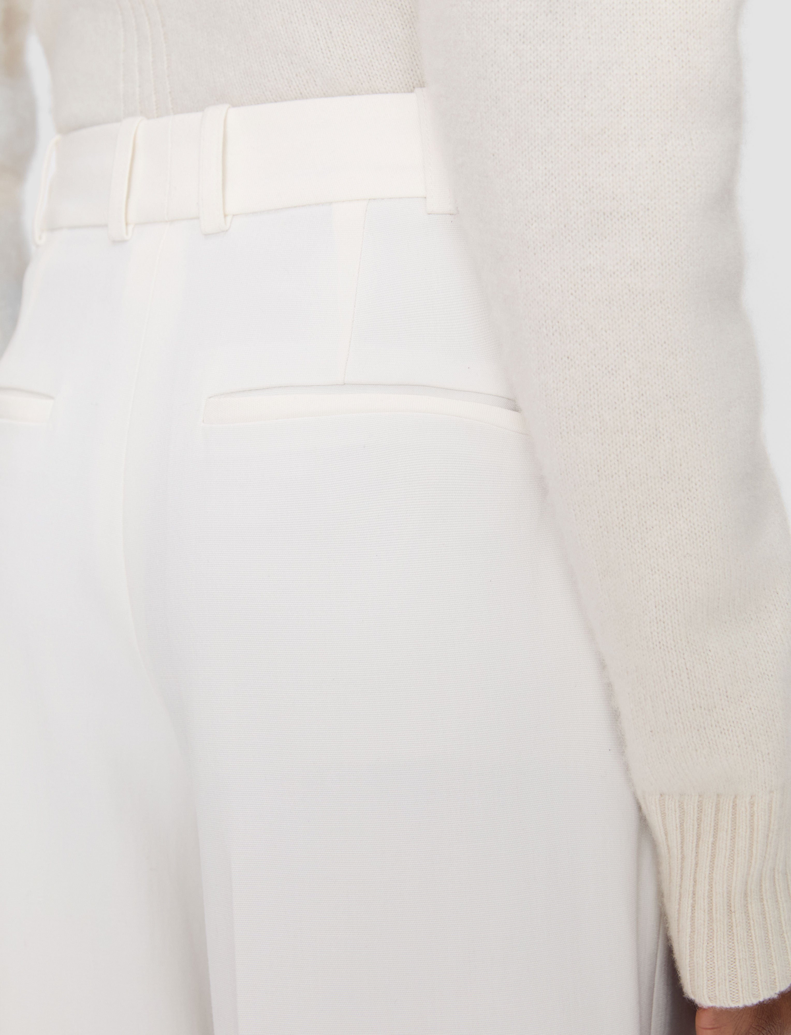 blanc-pantalon-hawley-en-tailoring-stretch-JOSEPH