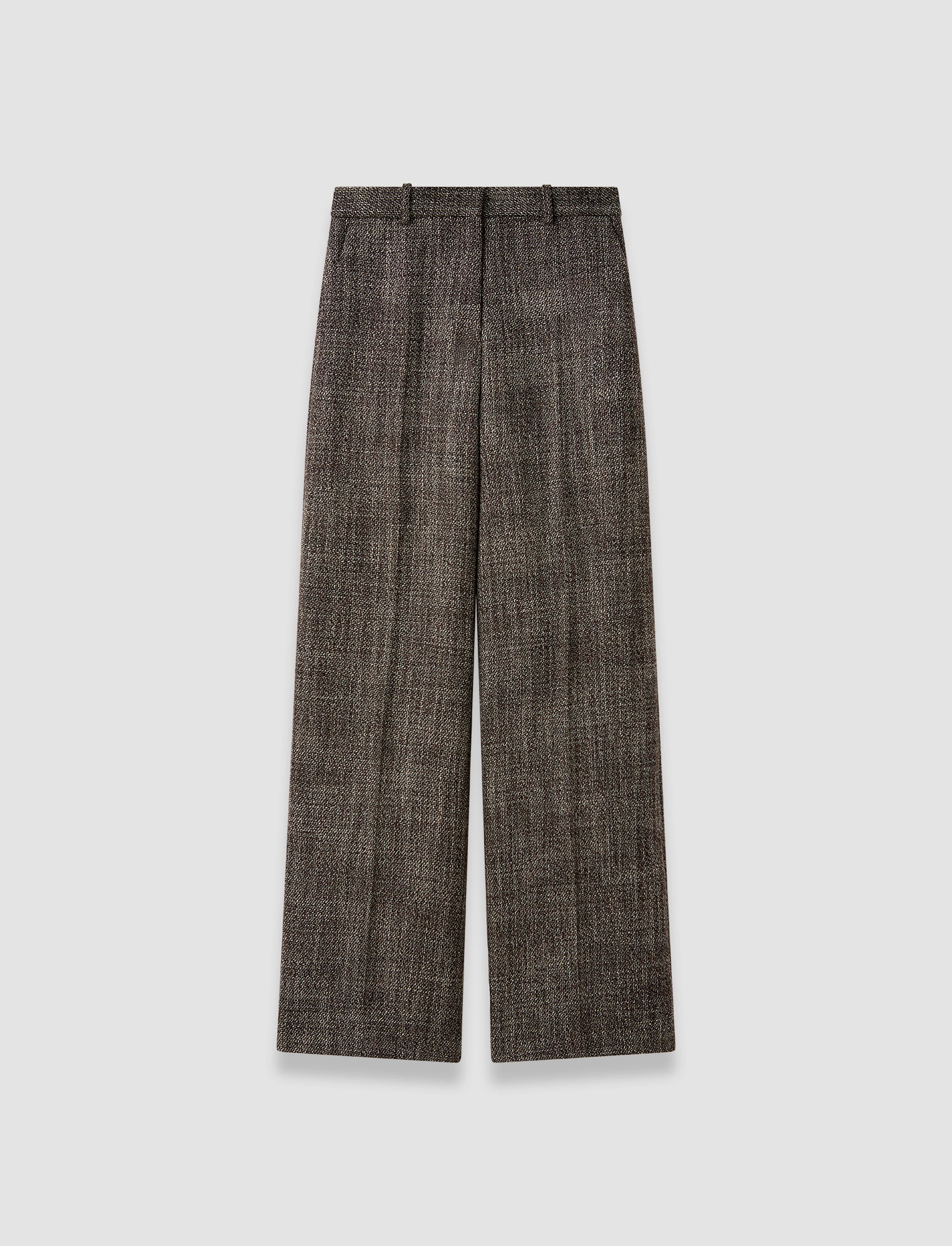 marron-pantalon-hawley-en-laine-texturee-JOSEPH