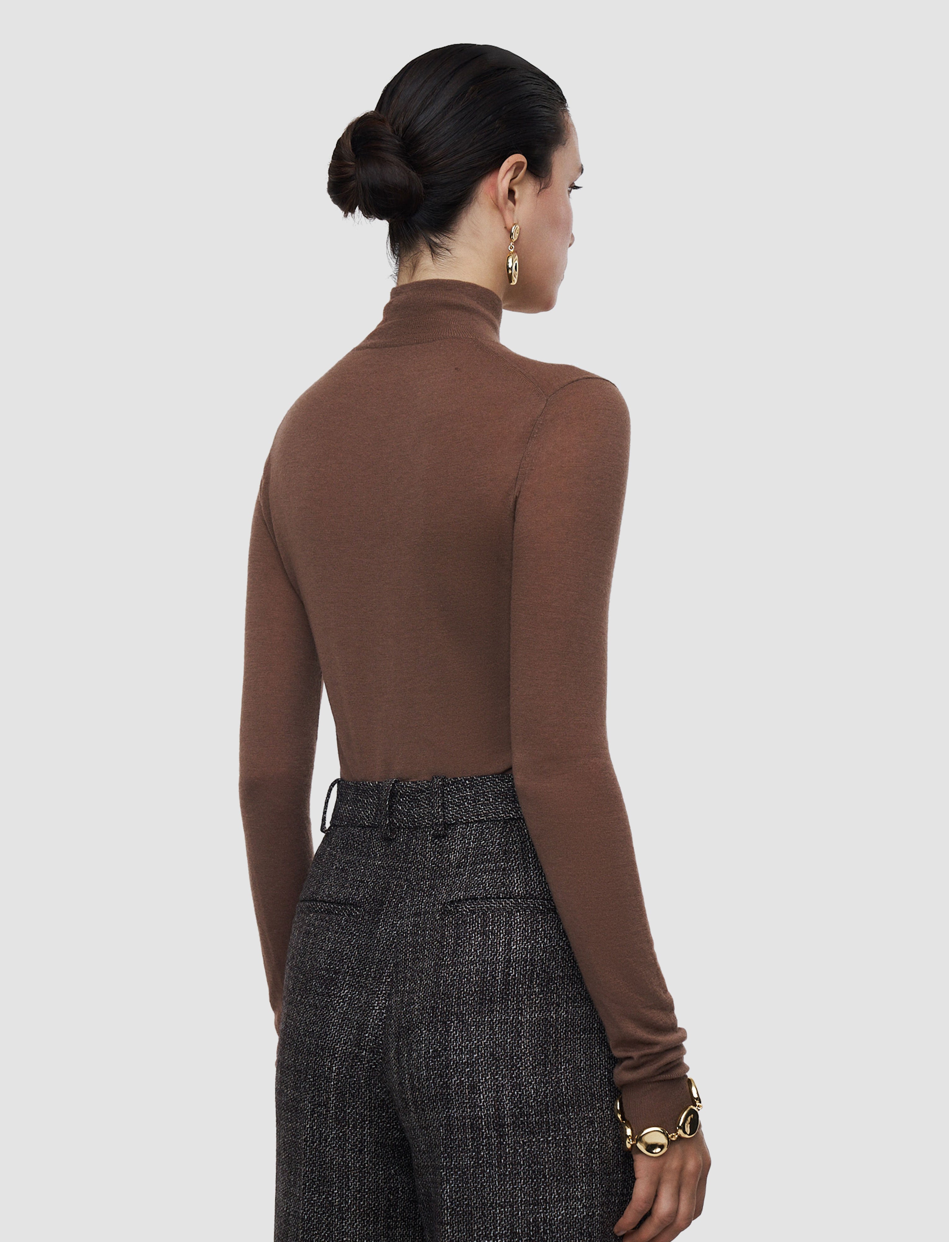 marron-pantalon-hawley-en-laine-texturee-JOSEPH