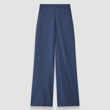 Blue Haxley Cady Twill Trousers - Joseph