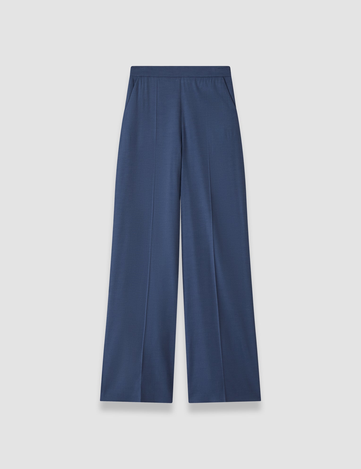 Blue Haxley Cady Twill Trousers - Joseph