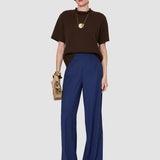 Blue Haxley Cady Twill Trousers - Joseph