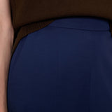 Blue Haxley Cady Twill Trousers - Joseph