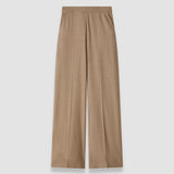 Brown Haxley Cady Twill Trousers - Joseph