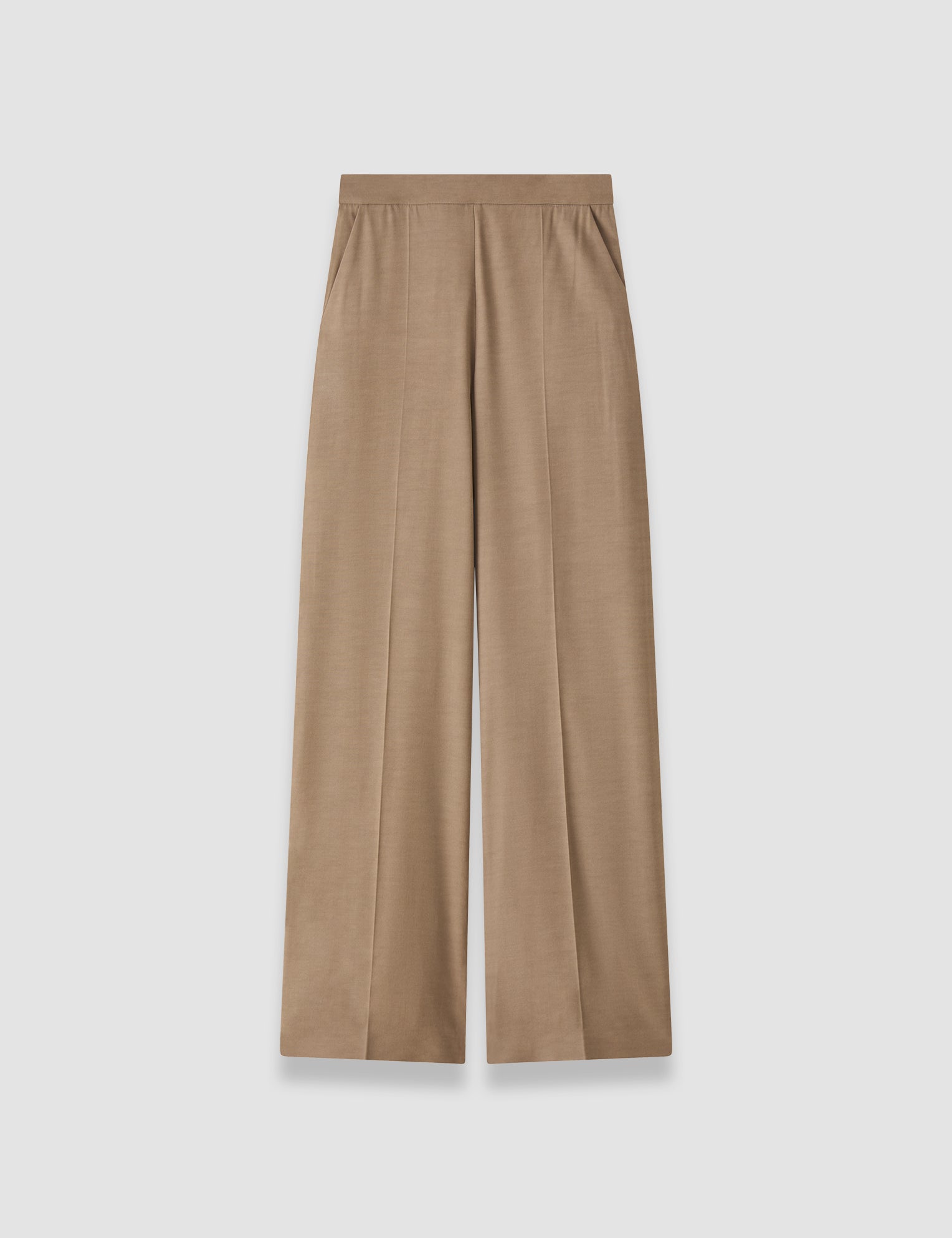 Brown Haxley Cady Twill Trousers - Joseph